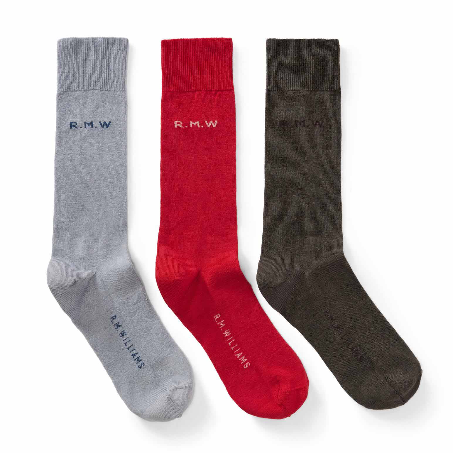 R.M. Williams RMW Socks - 3 Pack